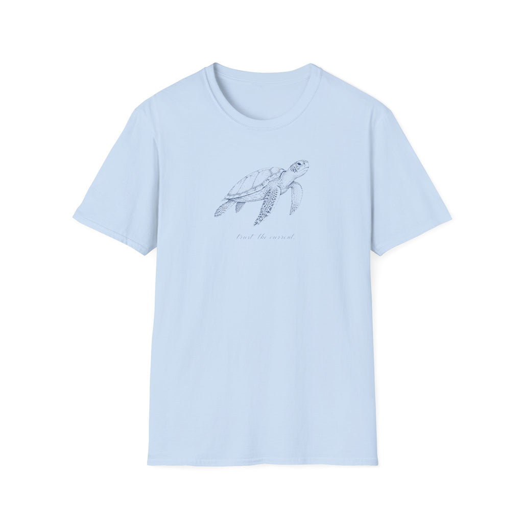 Trust the Current Turtle T-Shirt
