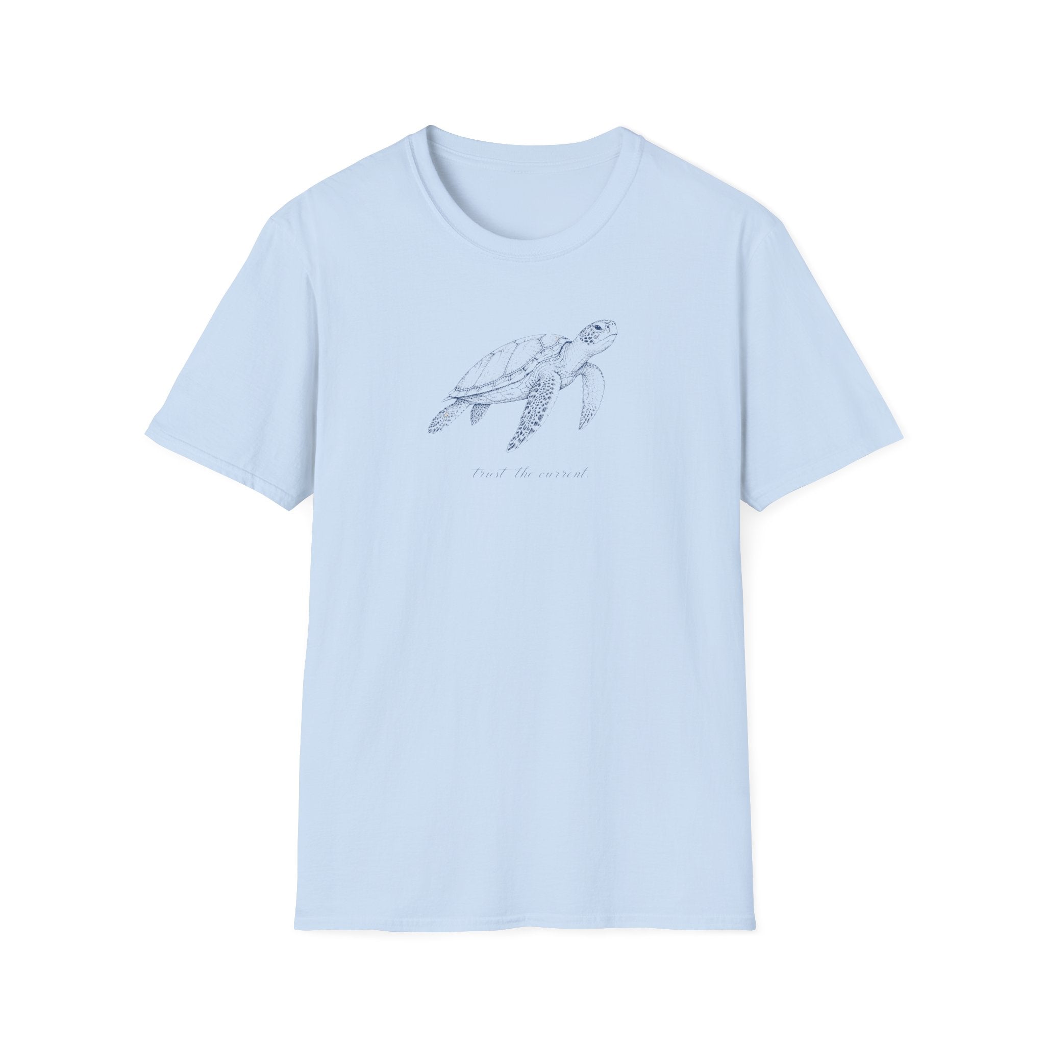 Trust the Current Turtle T-Shirt