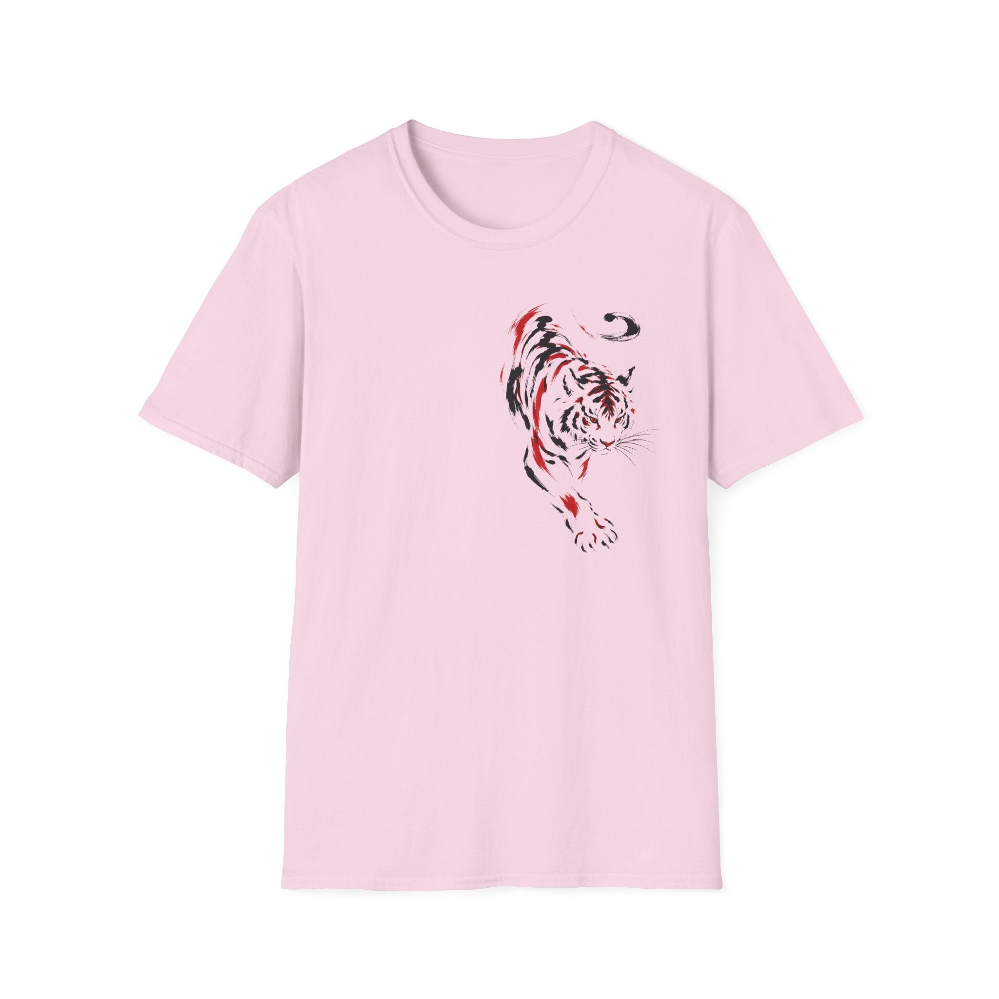 Minimalist Tiger T-Shirt | Unisex Wildlife Graphic Tee