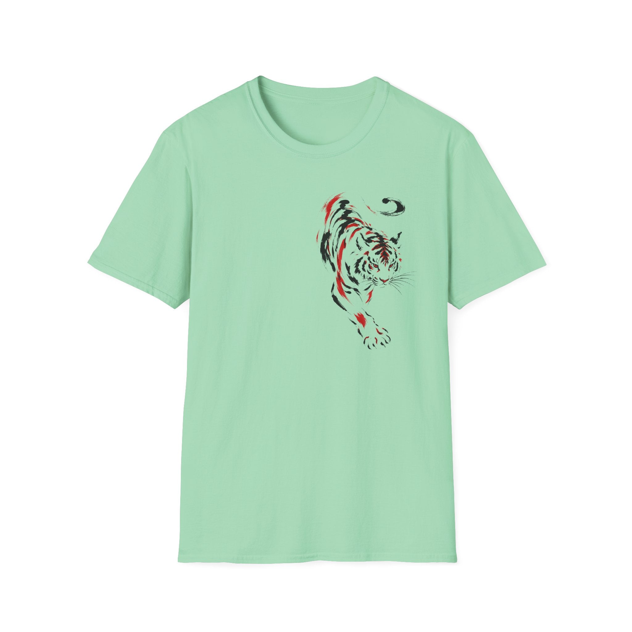 Minimalist Tiger T-Shirt | Unisex Wildlife Graphic Tee