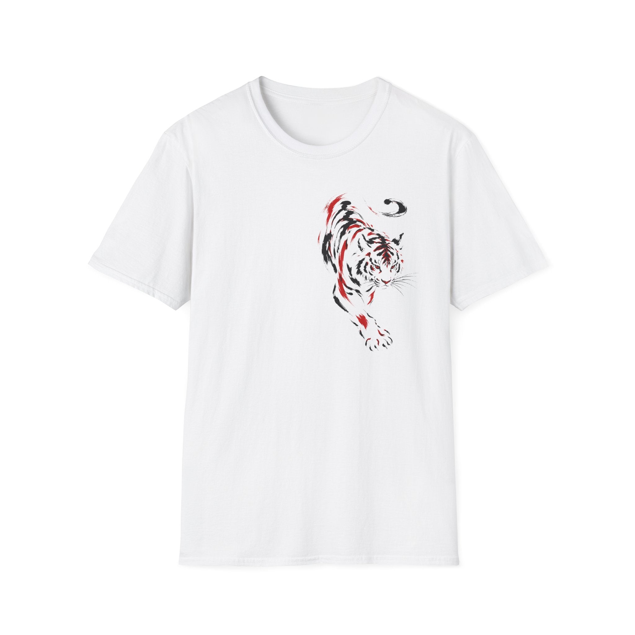 Minimalist Tiger T-Shirt | Unisex Wildlife Graphic Tee