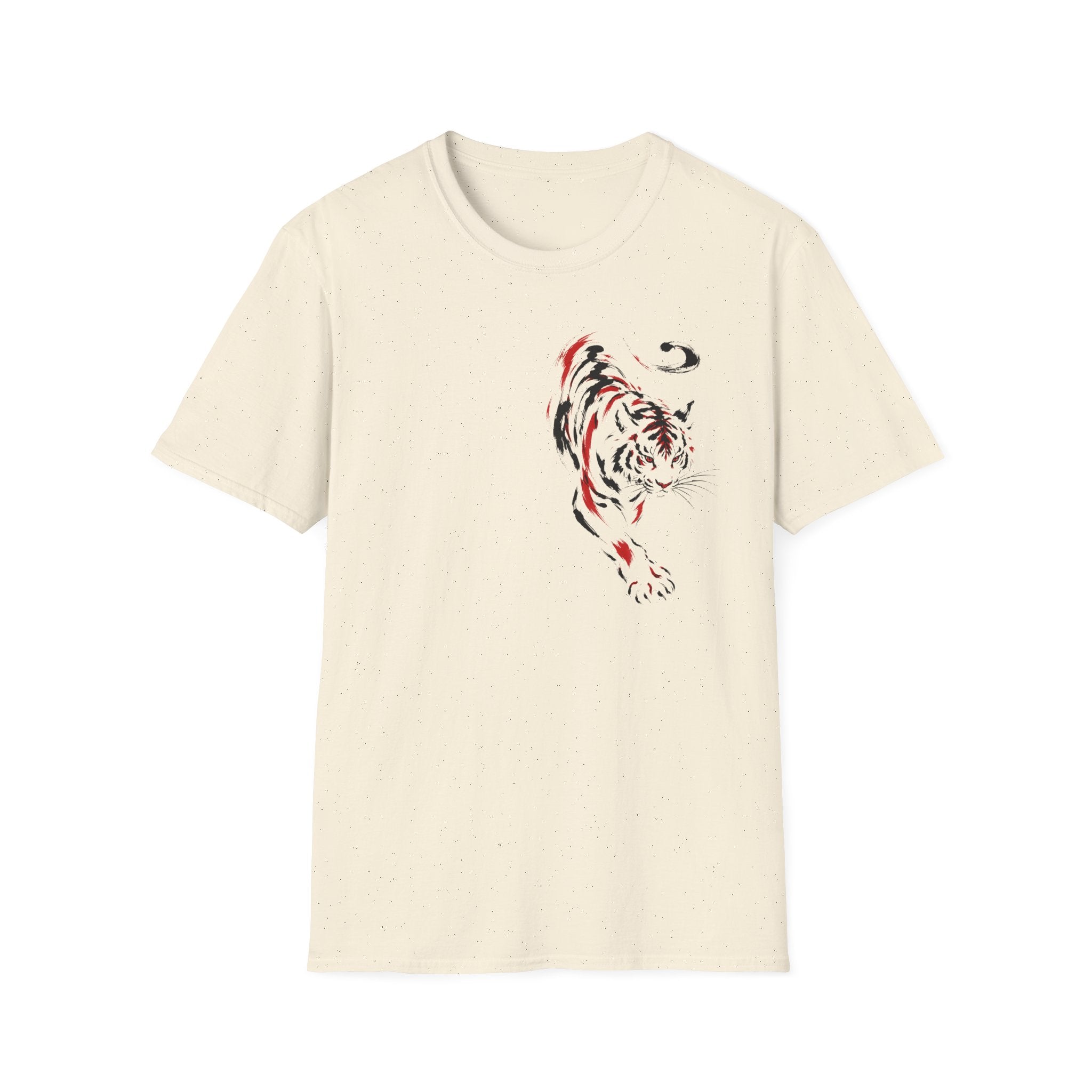 Minimalist Tiger T-Shirt | Unisex Wildlife Graphic Tee